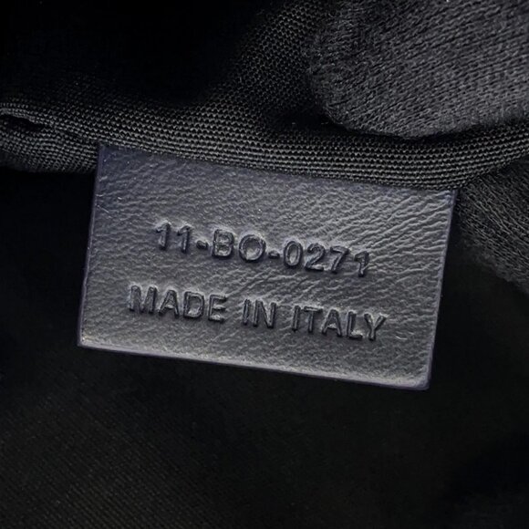 Dior Camouflage Saddle Crossbody Bag Canvas Navy - Picture 11 of 13